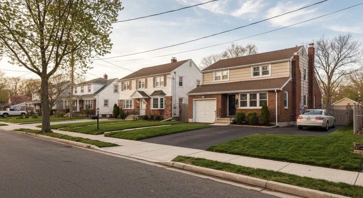 South Plainfield residential neighborhood