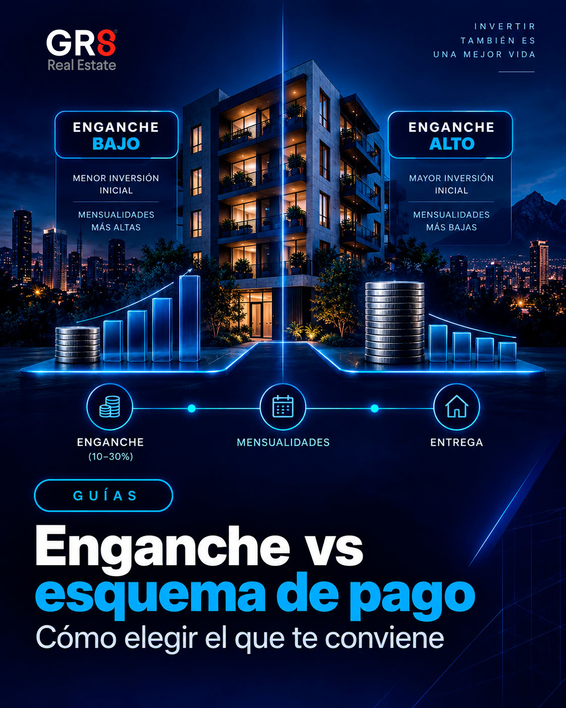 Enganche y esquema de pago en preventa: cómo elegir el que te conviene