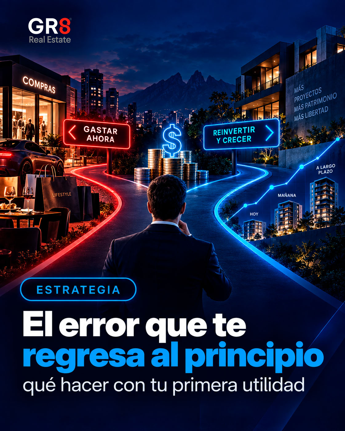 El error que te regresa al principio: qué hacer con tu primera utilidad