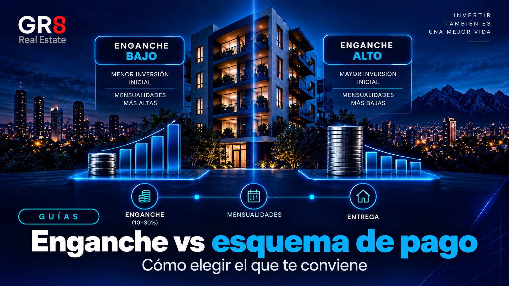 Enganche y esquema de pago en preventa: cómo elegir el que te conviene