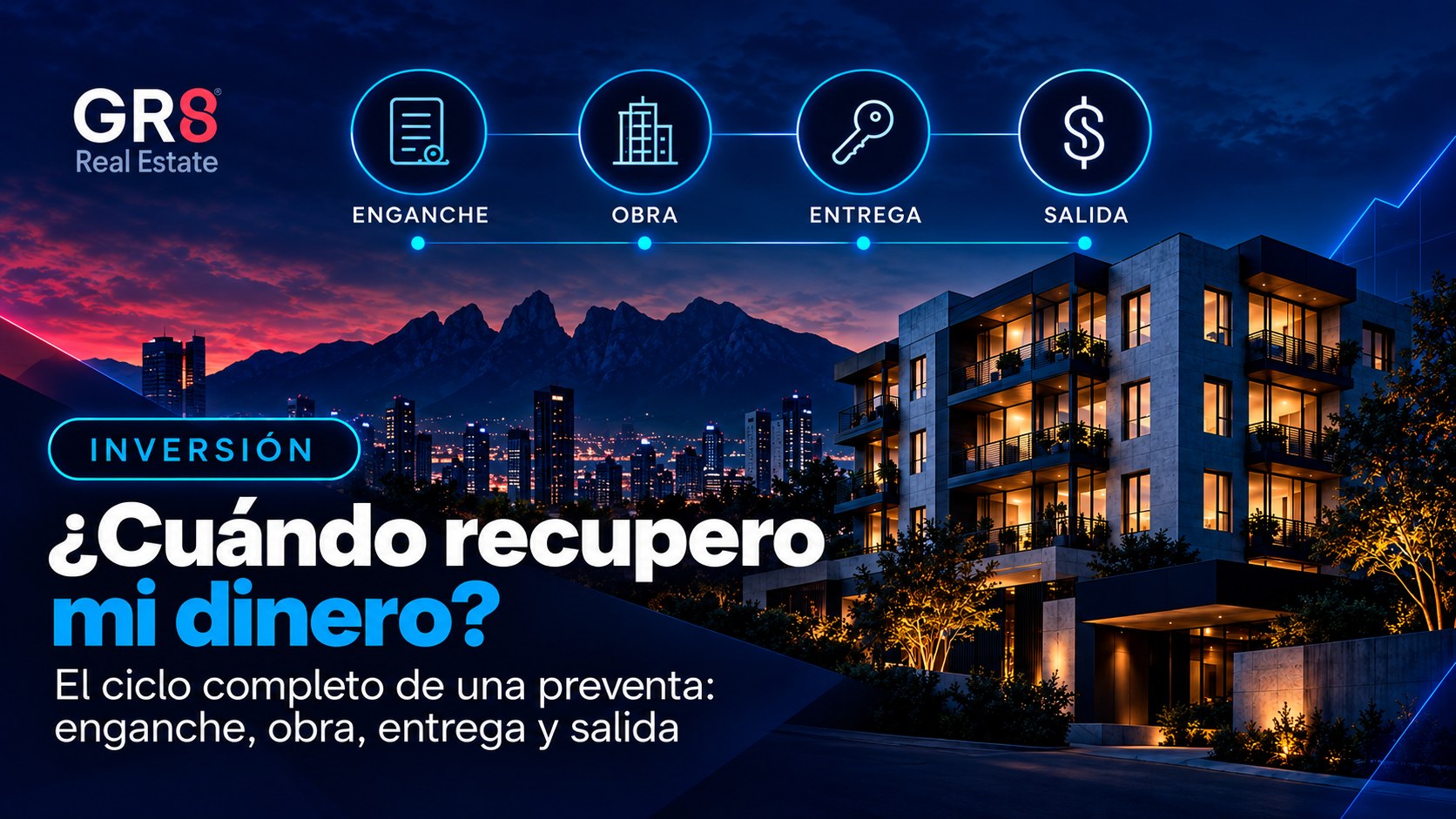 ¿Cuándo recupero mi dinero? El ciclo completo de una preventa: enganche, obra, entrega y salida