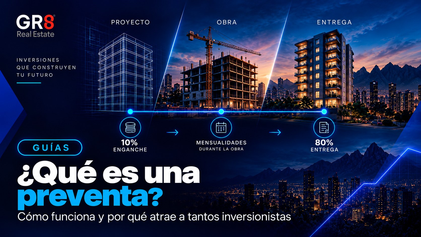 Qué es una preventa y por qué son la forma más común de invertir en bienes raíces en México