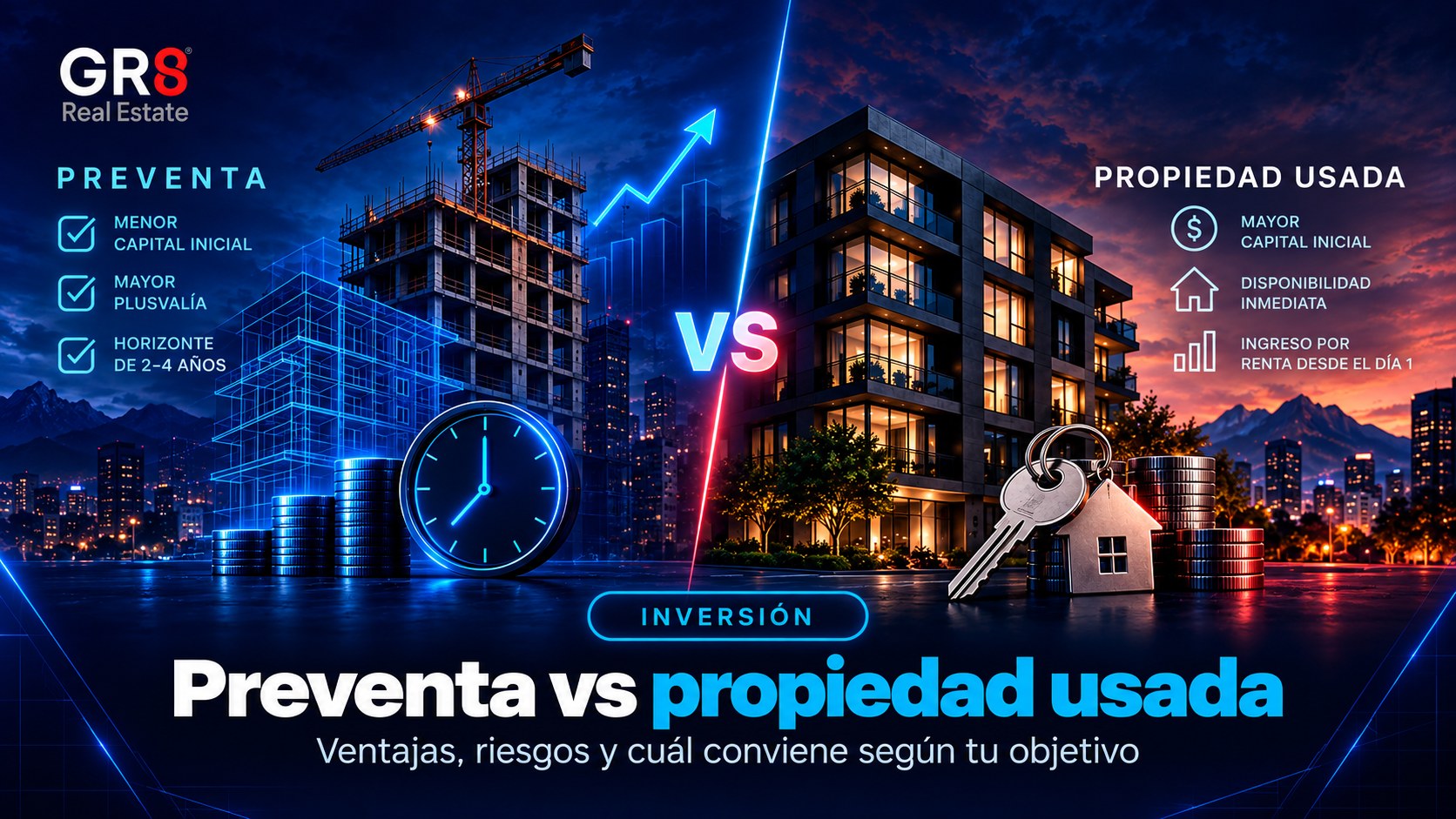 Preventa vs. usado: ventajas, riesgos y cuál conviene según tu objetivo