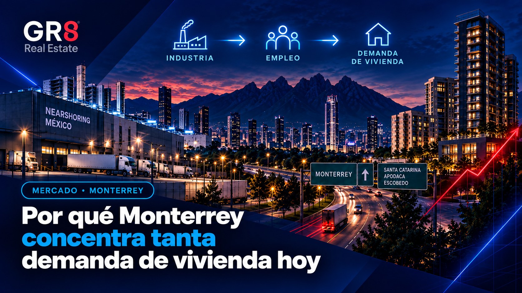 Por qué Monterrey concentra tanta demanda de vivienda hoy