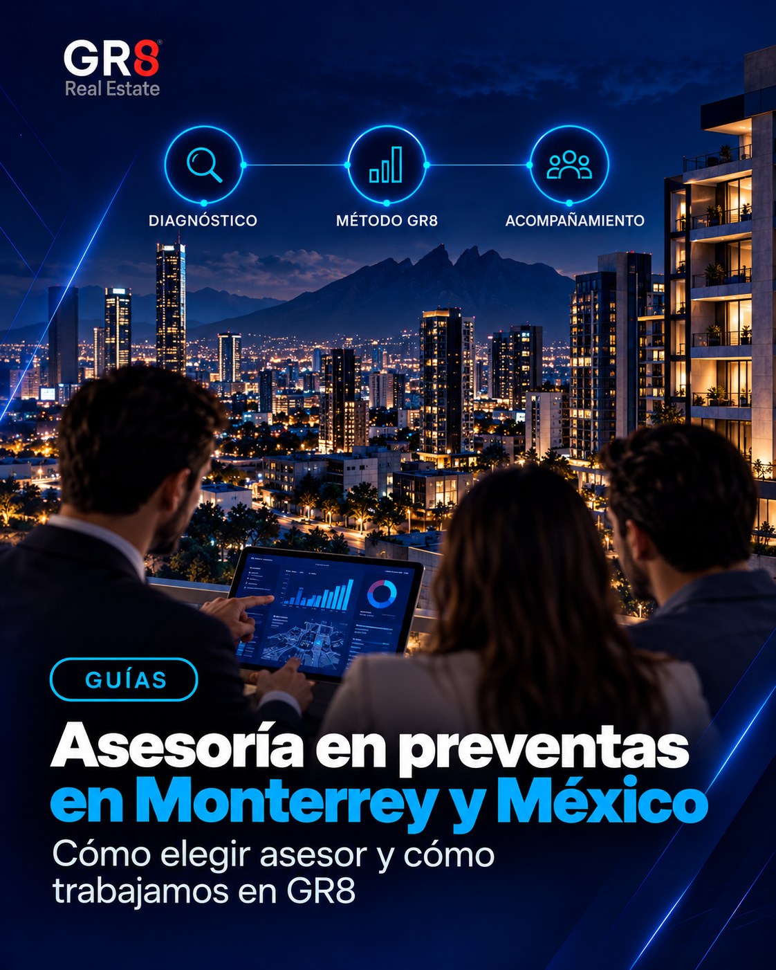 Asesoría en preventas inmobiliarias en Monterrey y México: cómo elegir asesor y cómo trabaja GR8 Real Estate