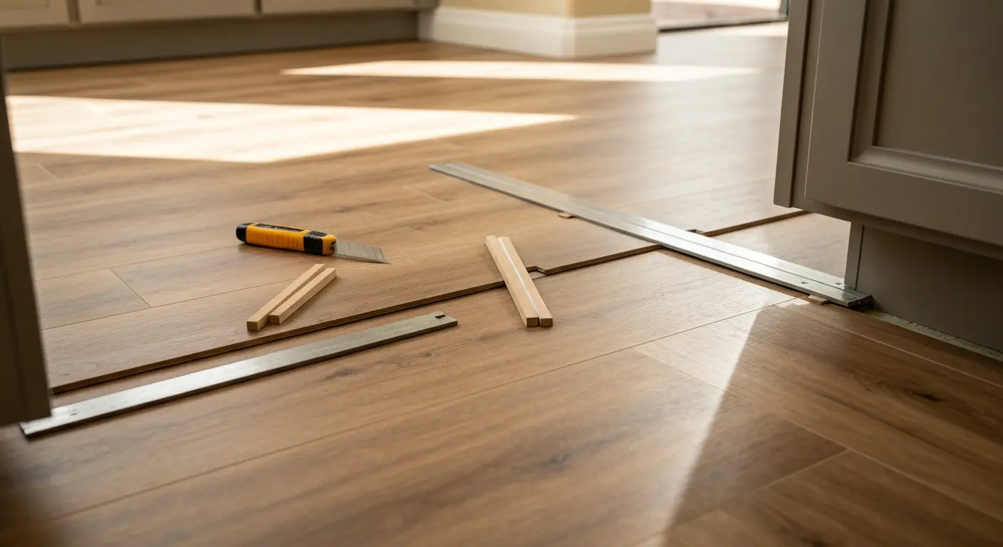 Luxury vinyl flooring