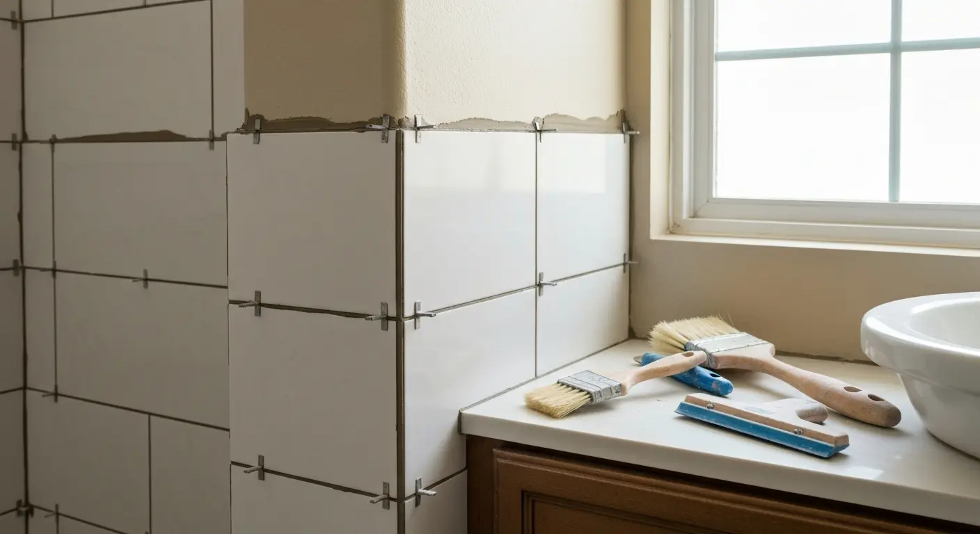 Ceramic tile installation