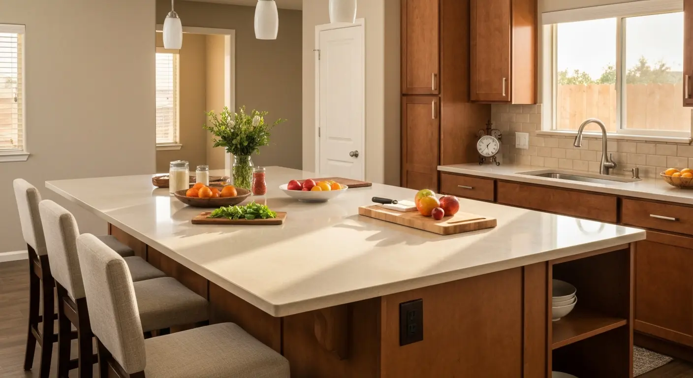 Kitchen island design and installation