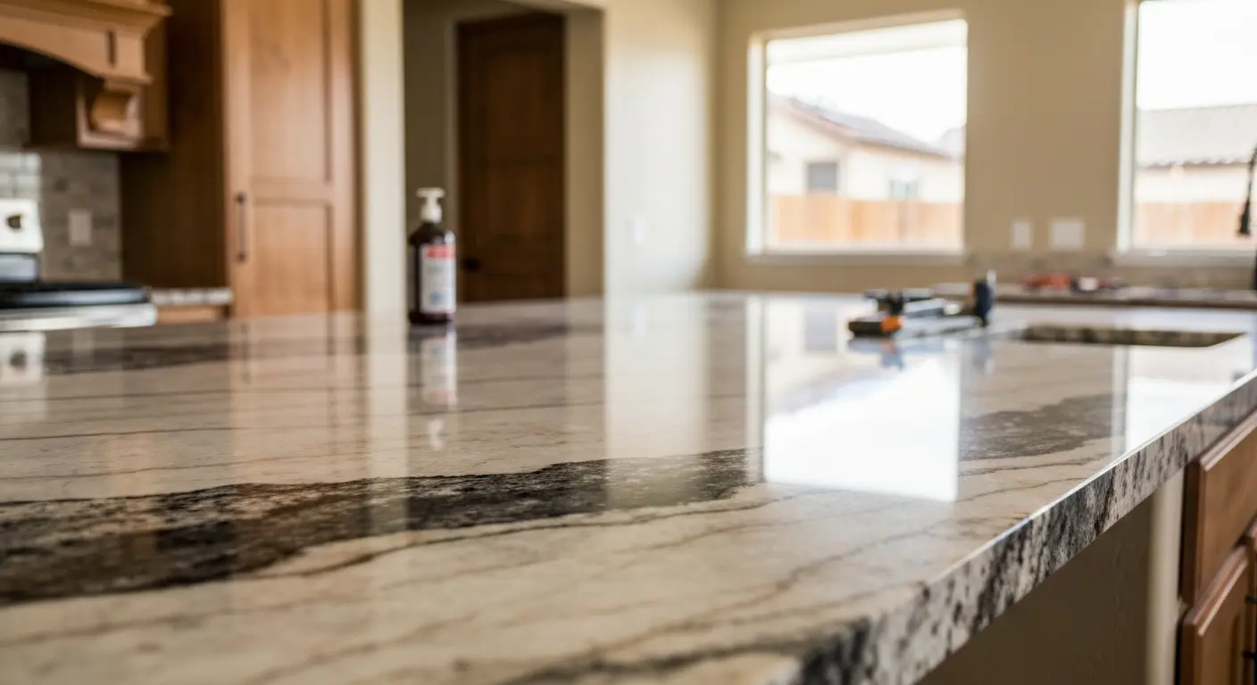 Granite and quartz countertops