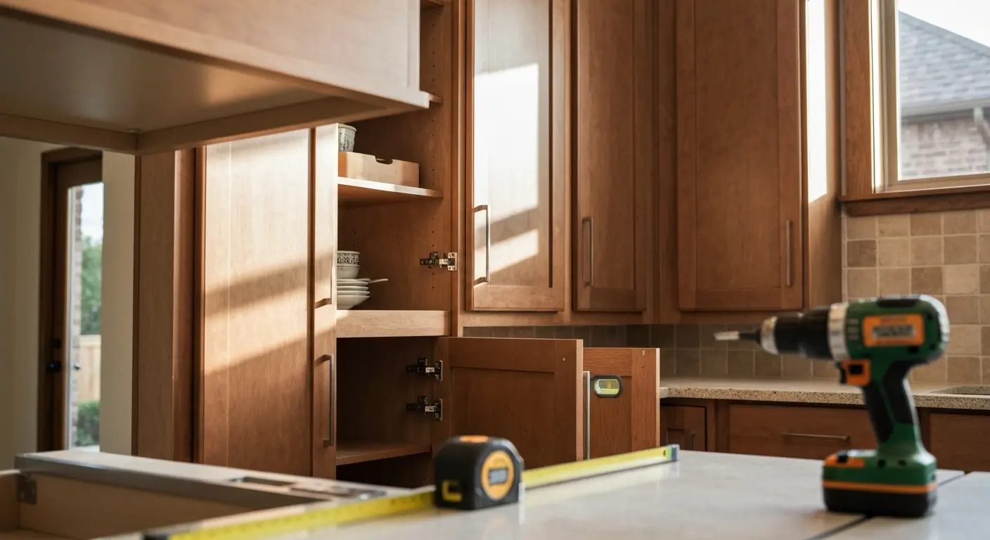 Custom kitchen cabinets