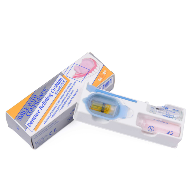 Bony Plus Denture Relining Cushion Stabilizer kit with box