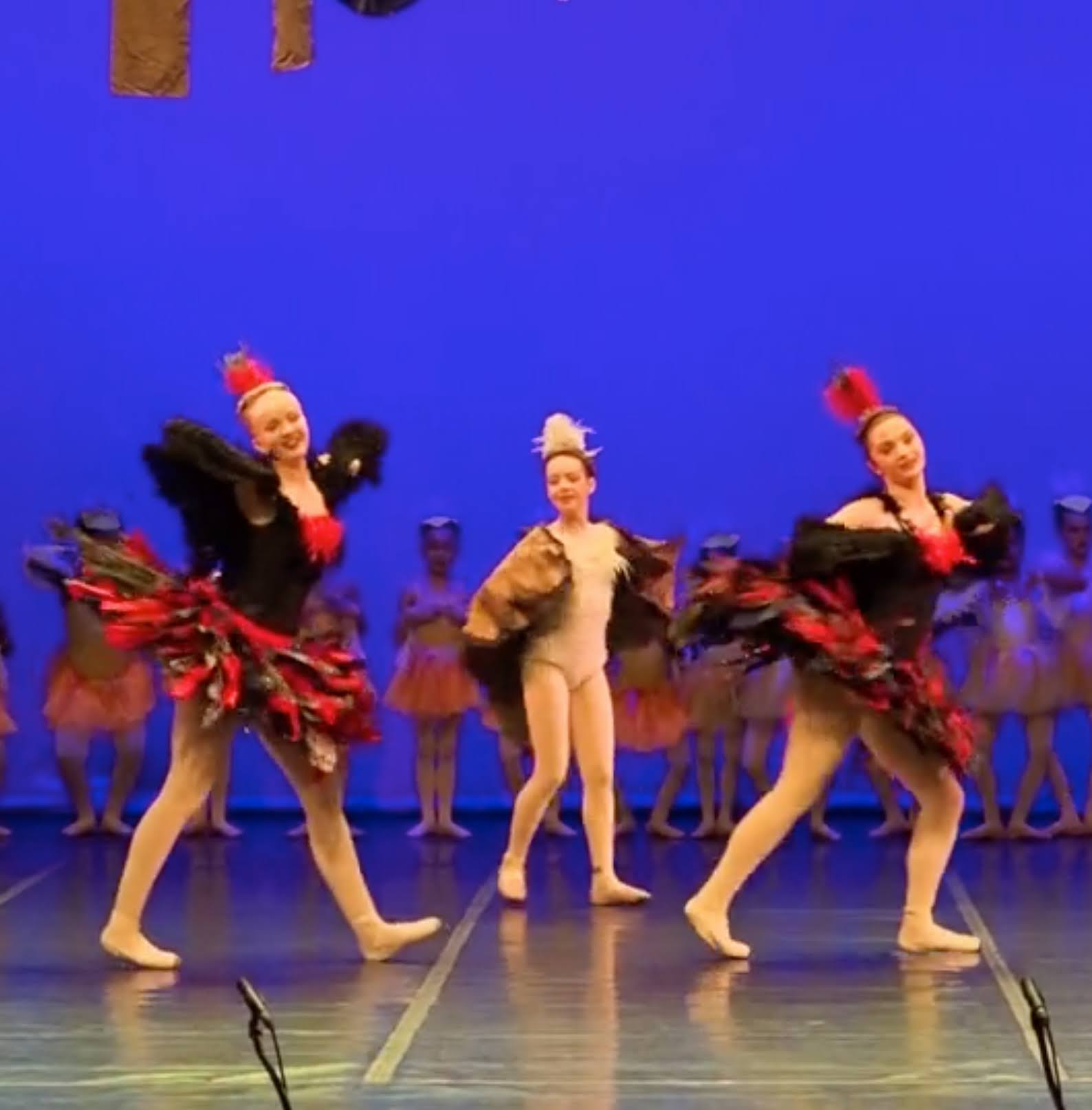 Dancers from Kati Ansell's Christian Dance Academy