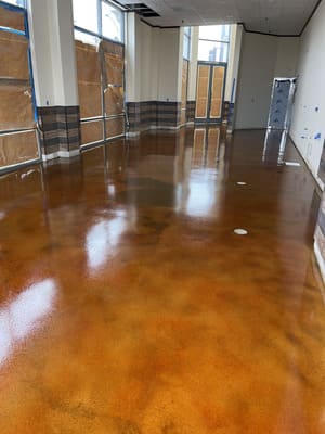 polish concrete floors in Beverly Hills, CA
