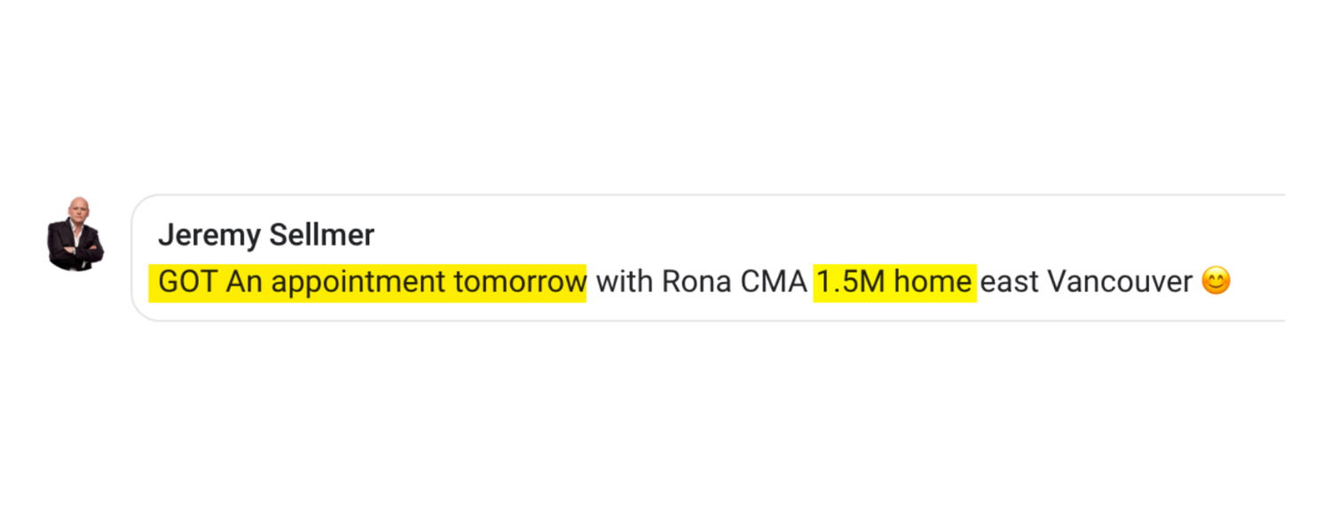 Client win posted in our community