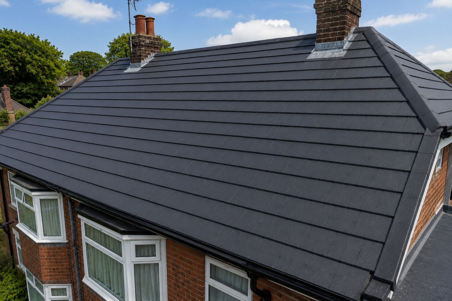 Pitched Roof Rebuild — after