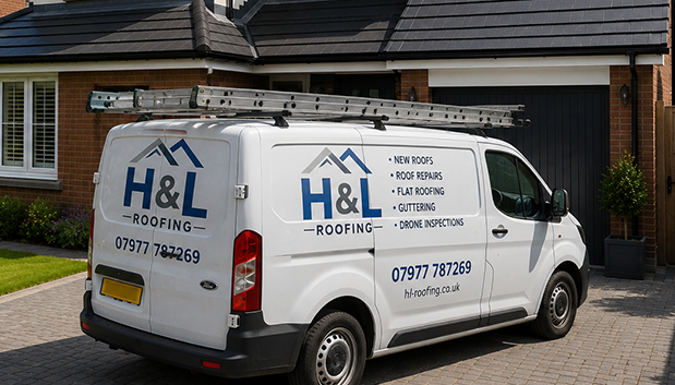 H & L Roofing team carrying out roofing work in Chester