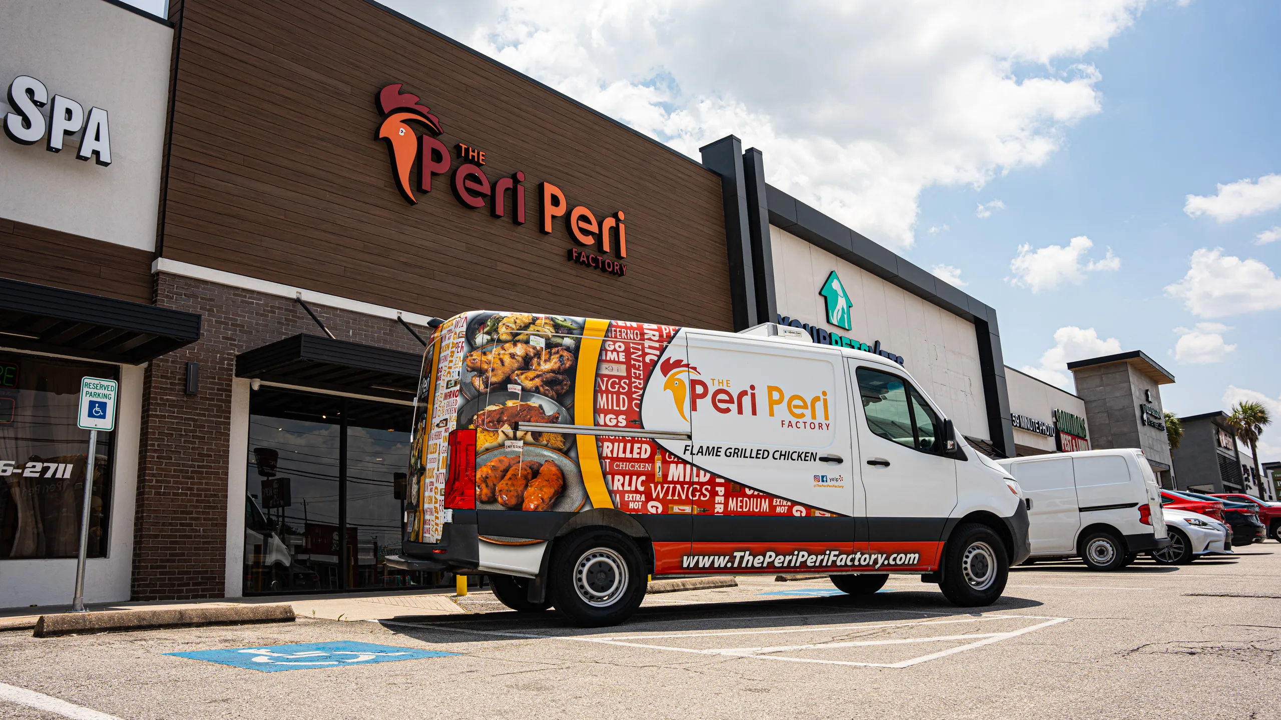 The Peri Peri Factory storefront