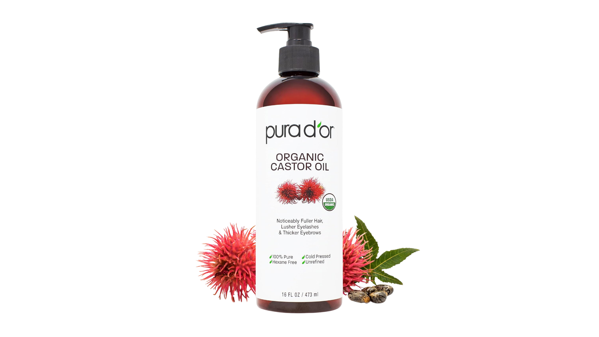 PURA D'OR Organic Castor Oil