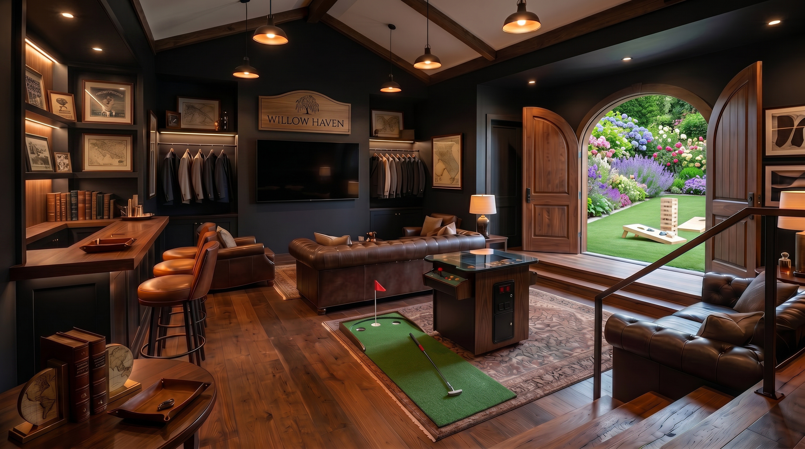 Willow Haven groom suite
