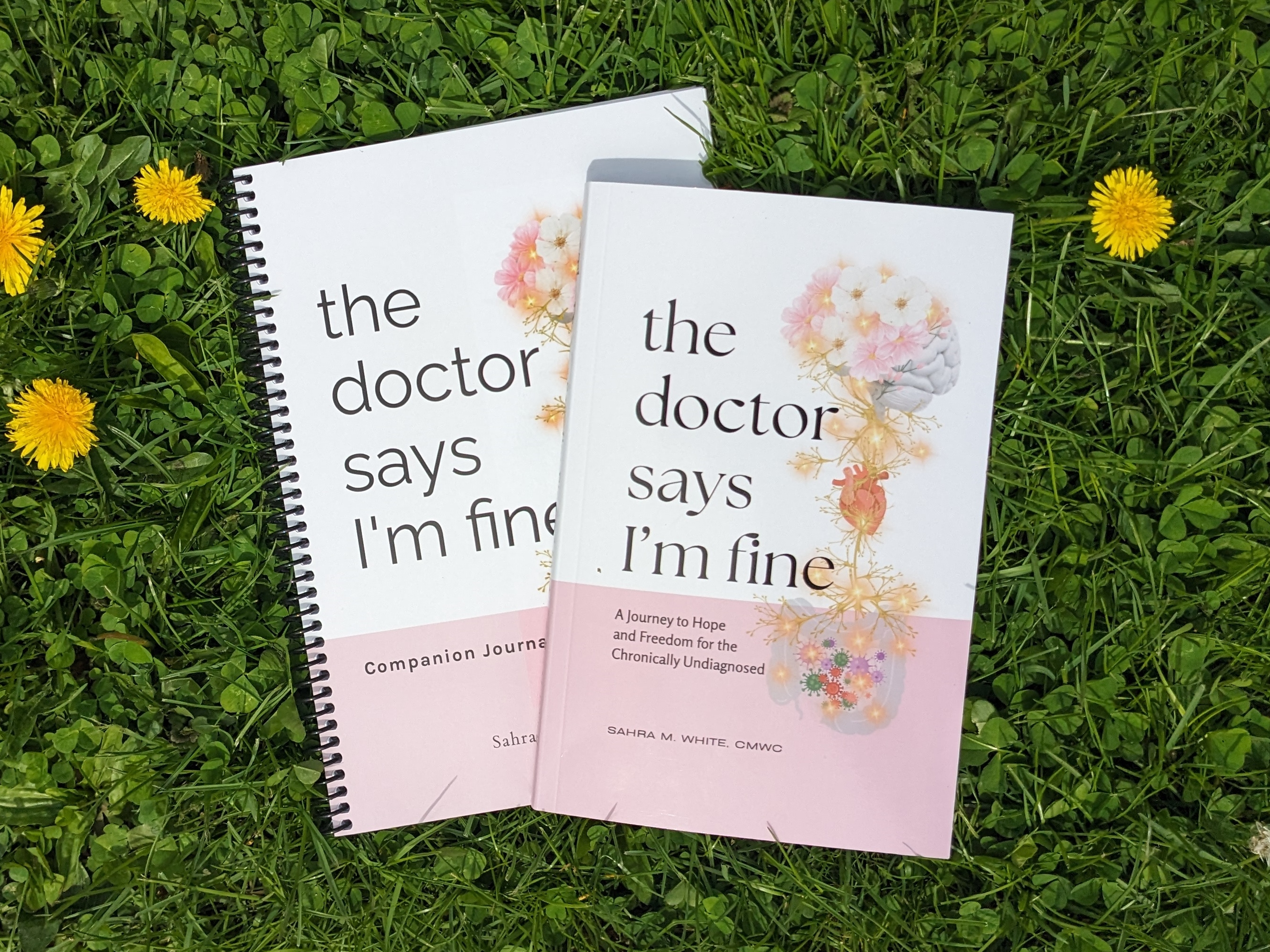 The Doctor Says I'm Fine book and companion journal