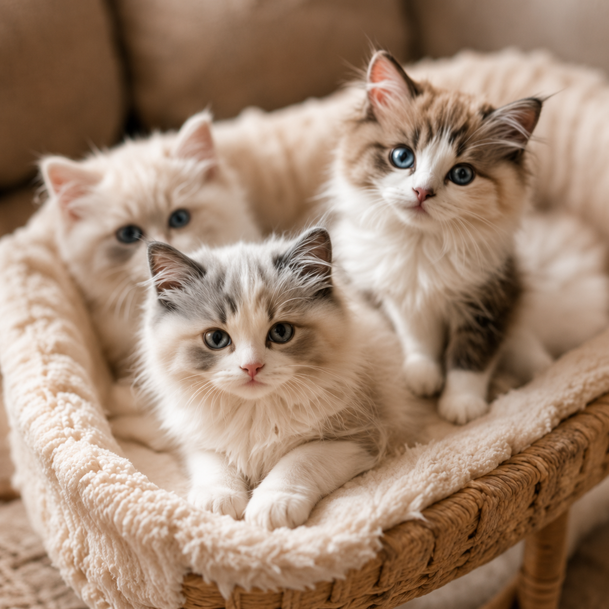 Ragdoll kittens