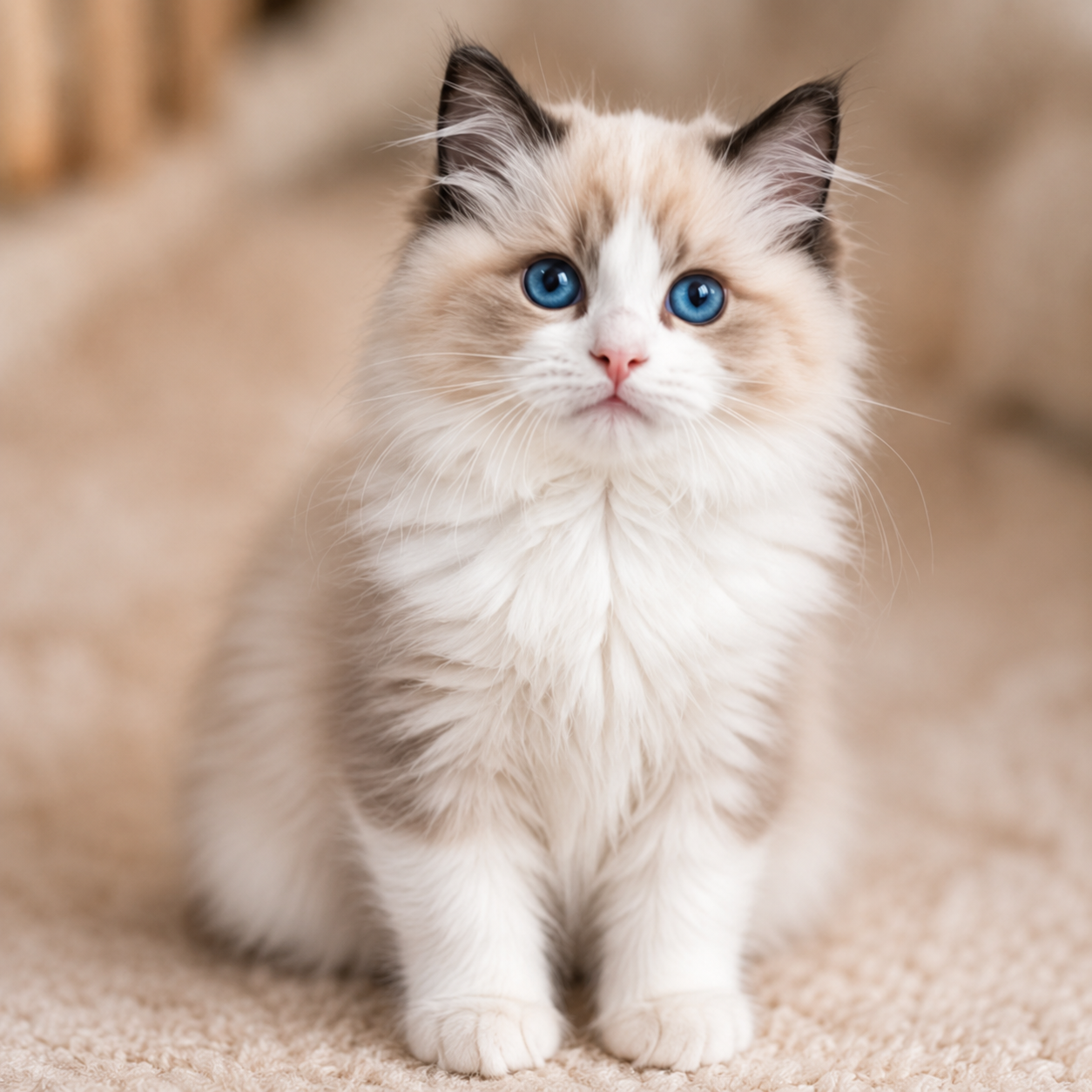 Ragdoll kitten