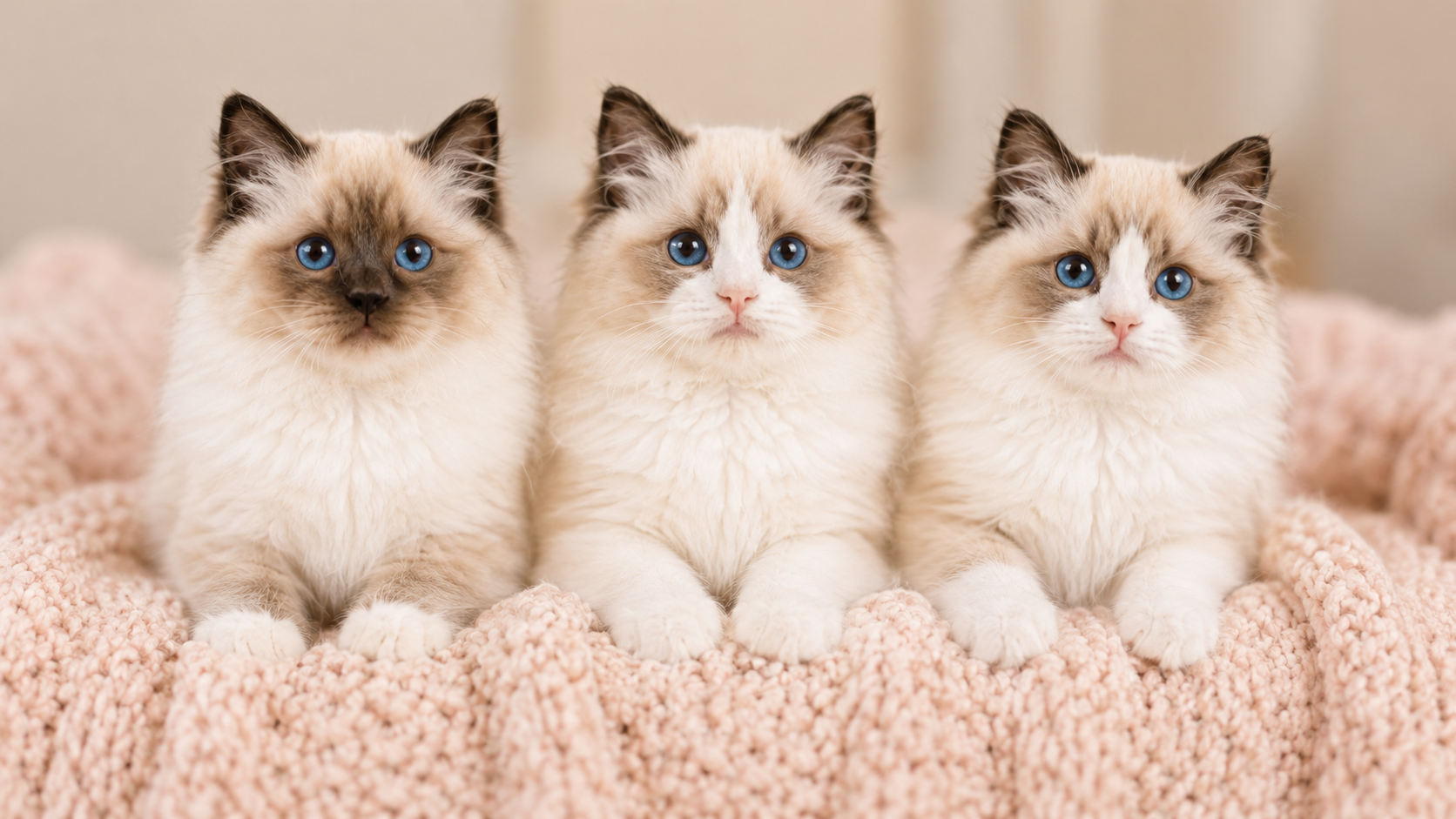 Ragdoll kittens