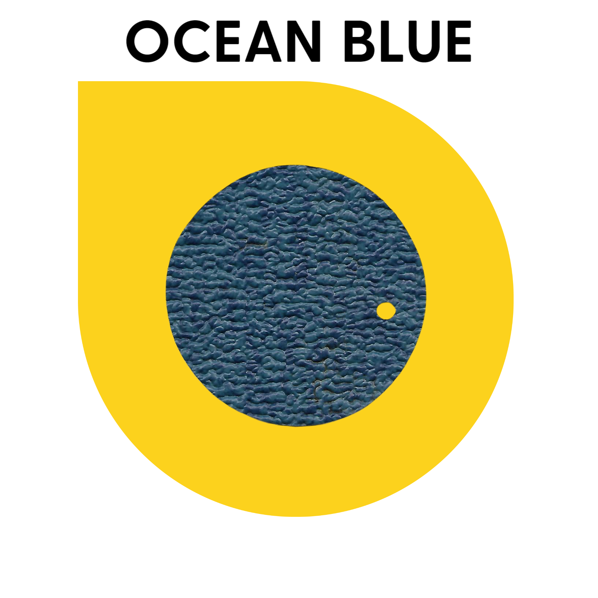 Membrane PVC 34 millièmes couleur Ocean Blue pour ponton et bateau - Tapis Marin Bateau