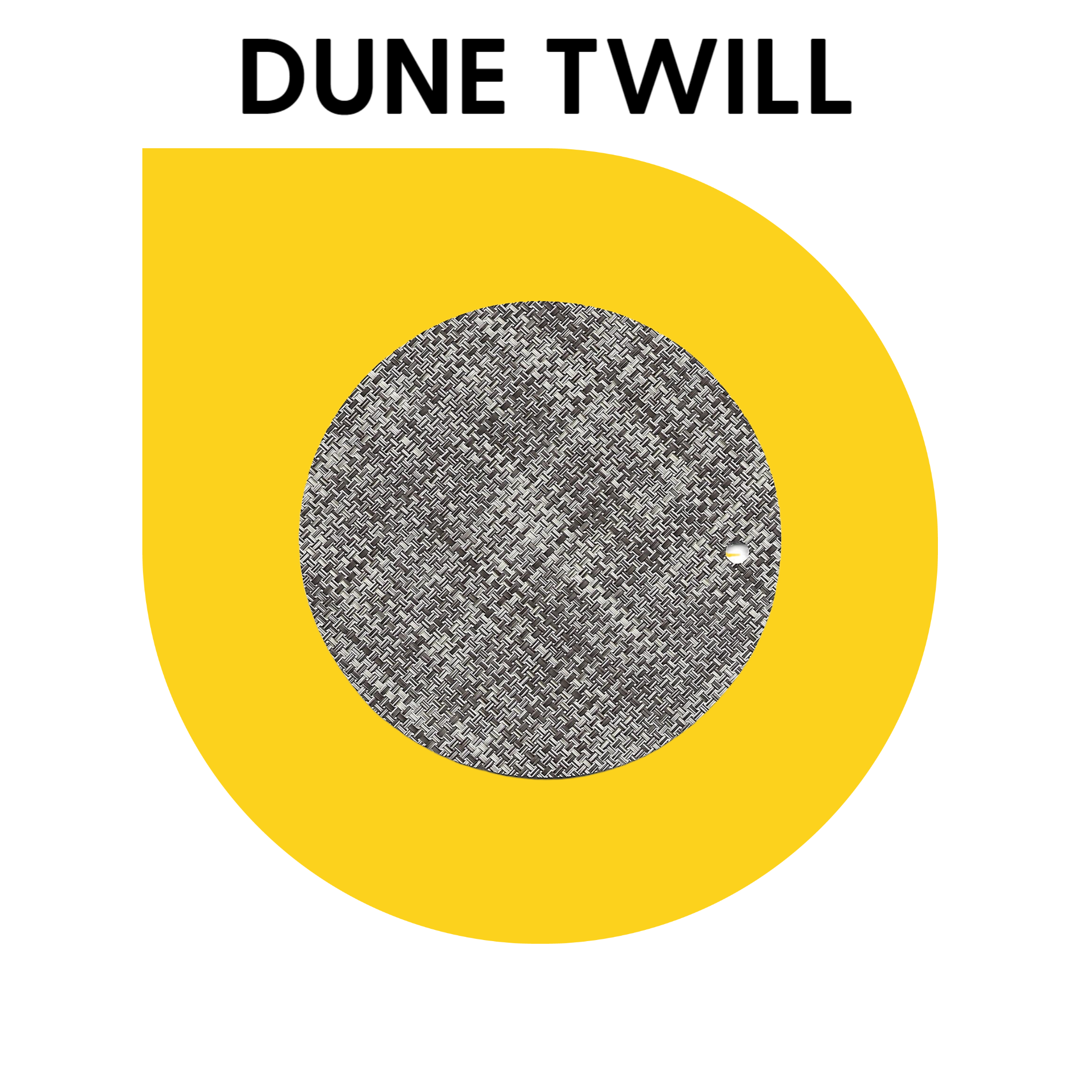 Membrane PVC tressé feutré couleur Dune Twill pour ponton et bateau - Tapis Marin Bateau