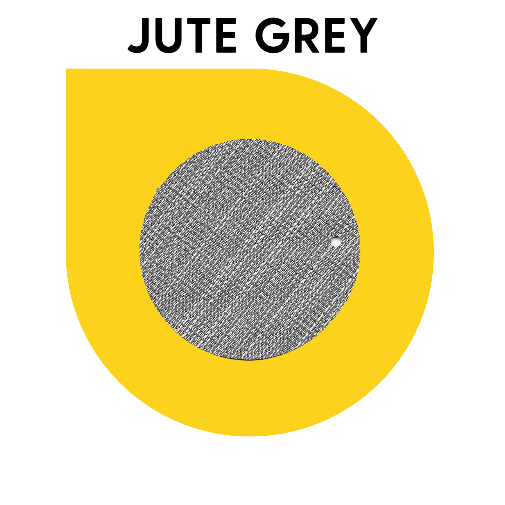 Membrane PVC tressé feutré couleur Jute Grey pour ponton et bateau - Tapis Marin Bateau