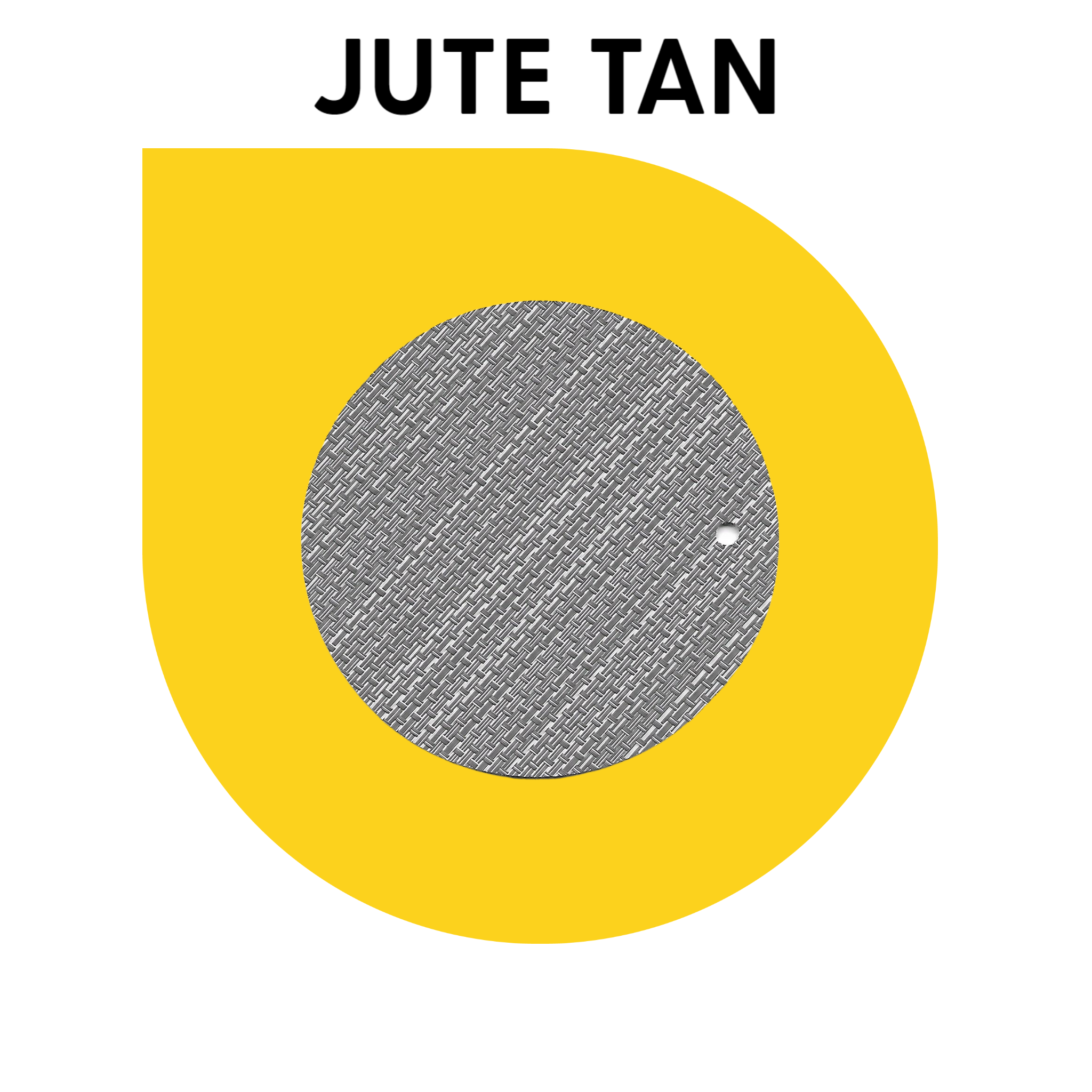 Membrane PVC tressé feutré couleur Jute Tan pour ponton et bateau - Tapis Marin Bateau