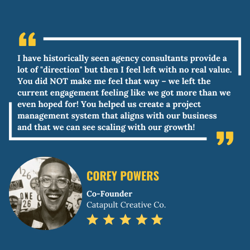 Corey Powers-Co-Founder-Catapult Creative Co-Testimonial