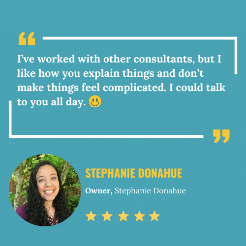 Stephanie Donahue-Owner-Testimonial