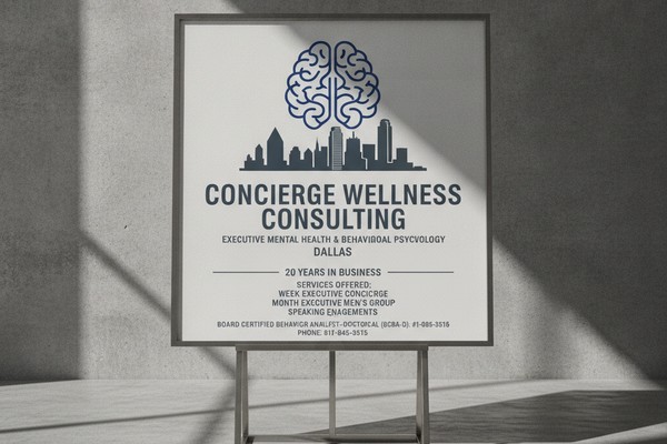 week Executive Concierge project by Concierge Wellness Consulting in Dallas
