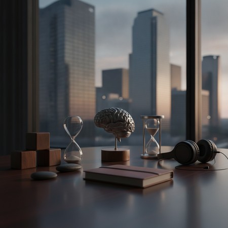Executive man in private one-on-one behavioral consulting session