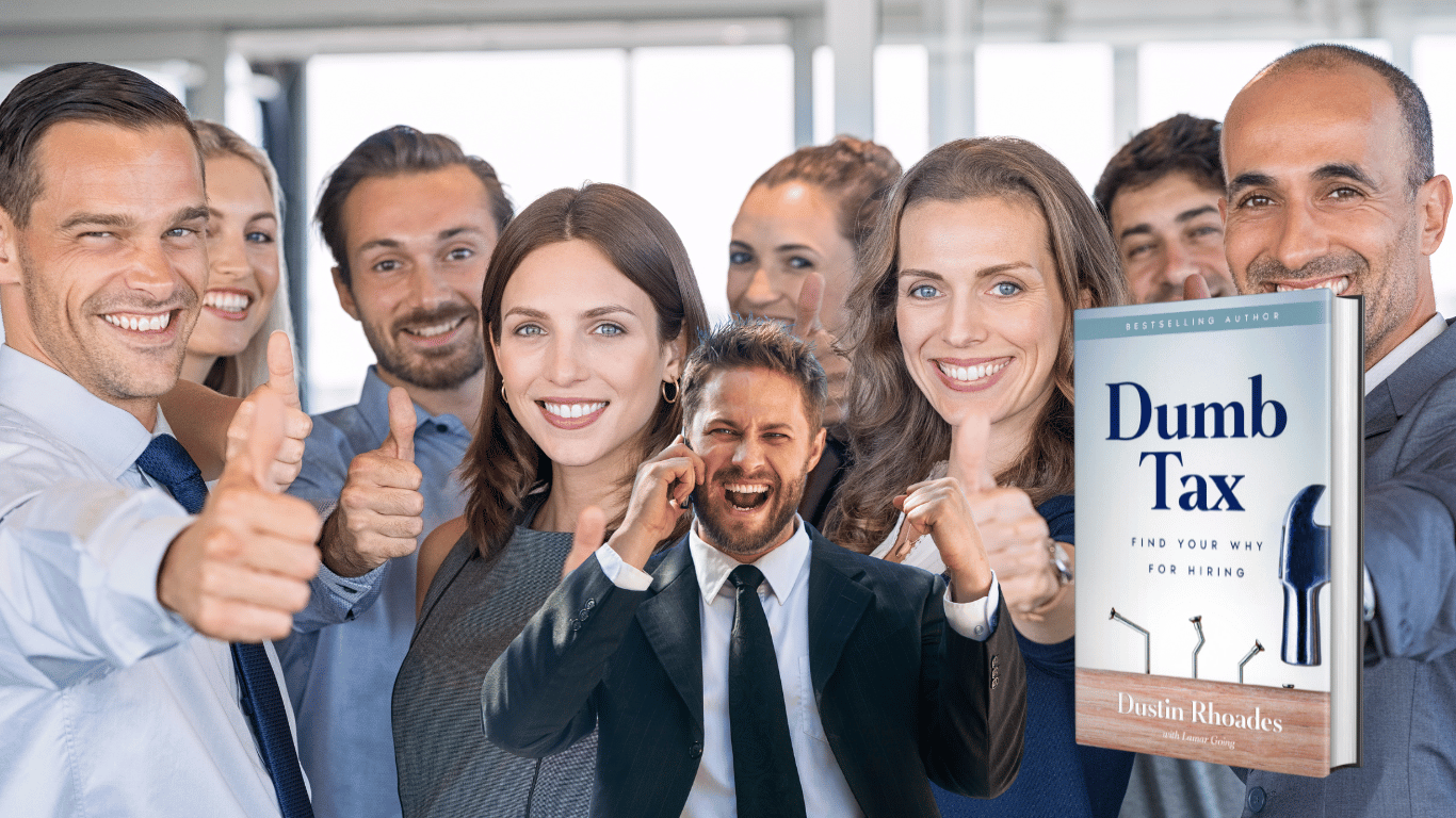 Dumb Tax: Find Your Why for Hiring book cover