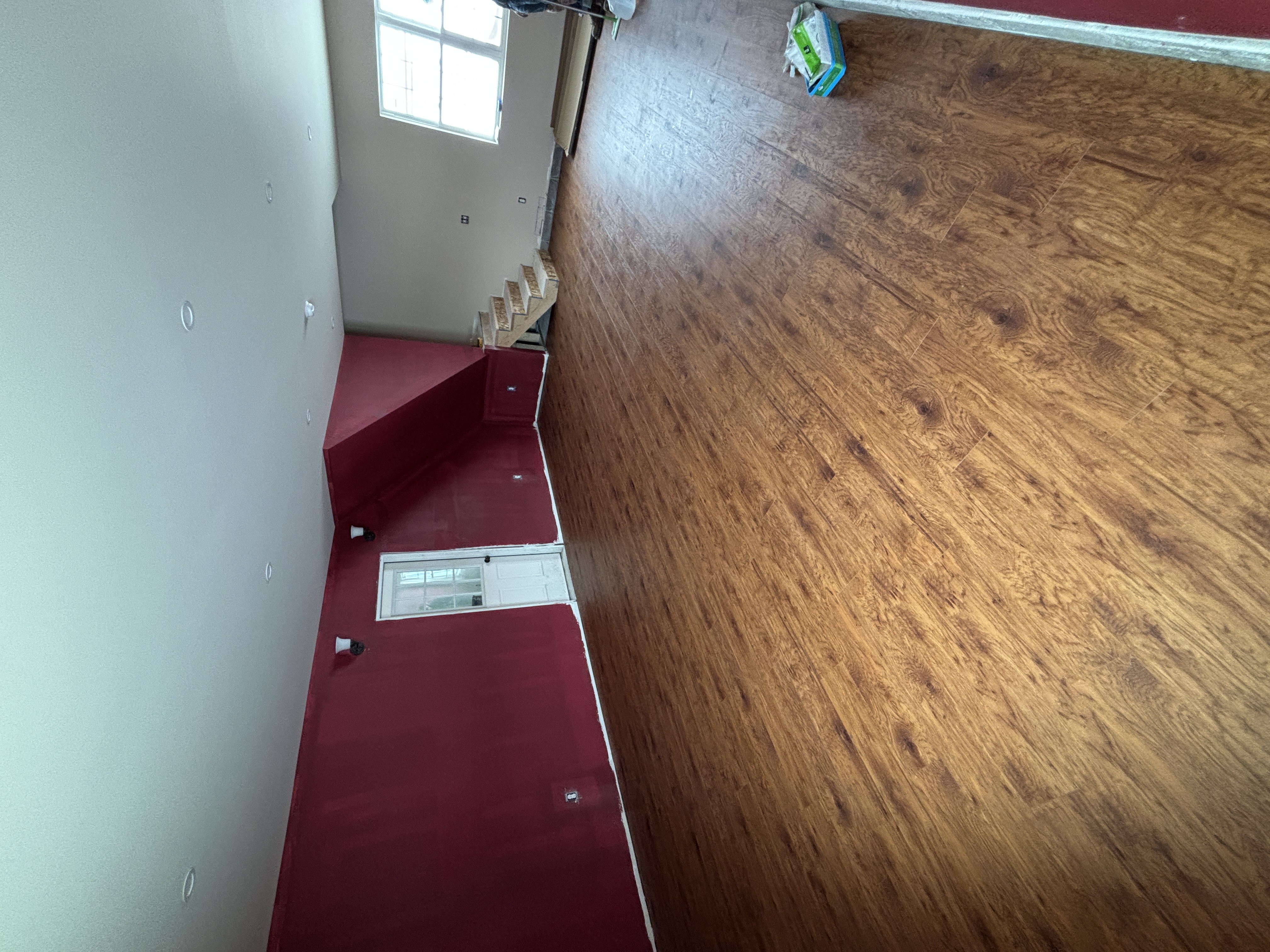 Residential LVP flooring installation by JW Flooring Solutions, Oswego County NY