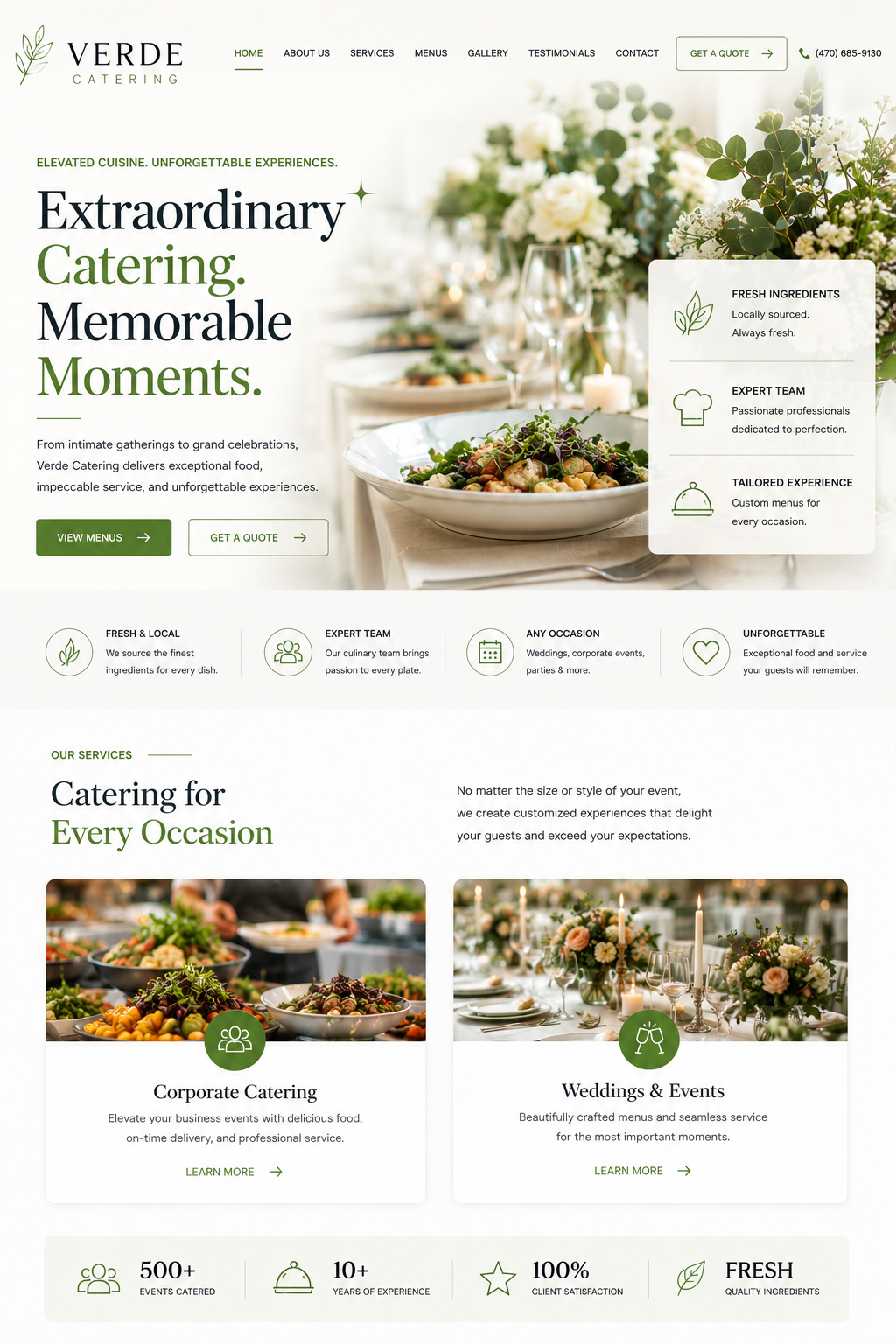 Verde Catering