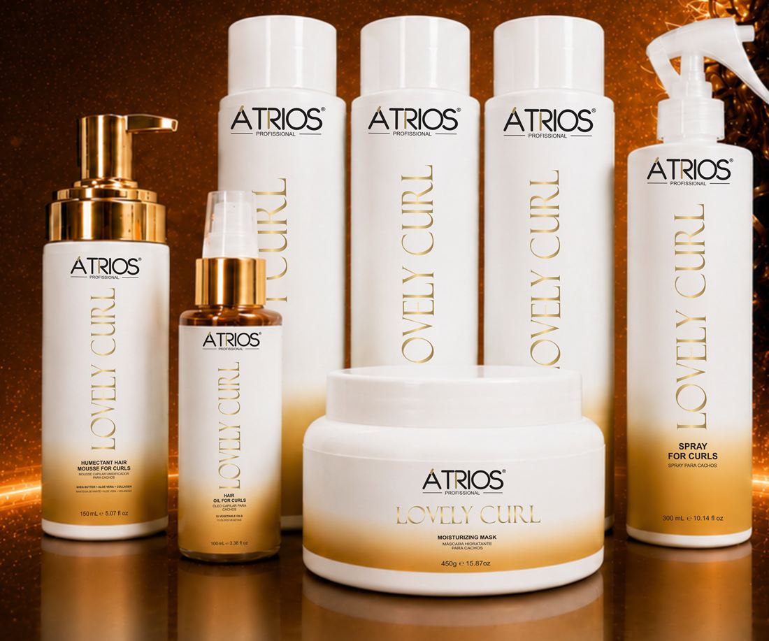 Linha Lovely Curl — produtos profissionais para cachos