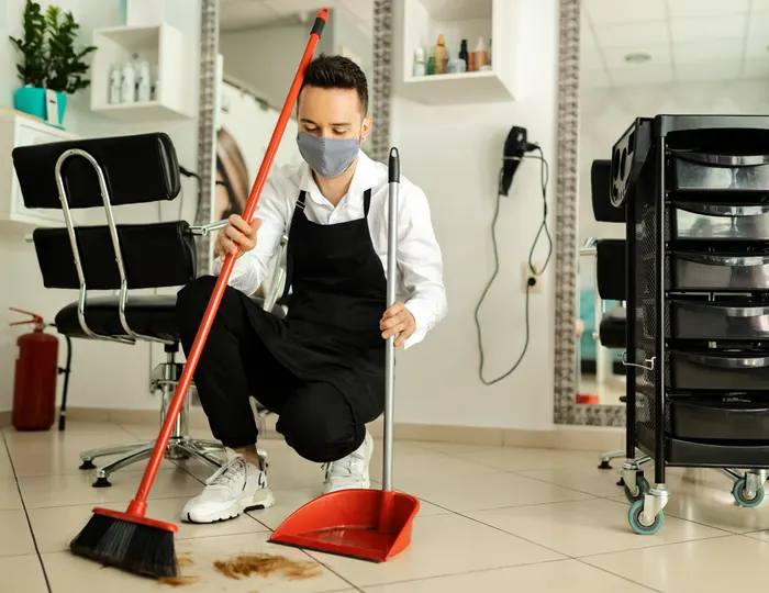 Retail and salon cleaning service
