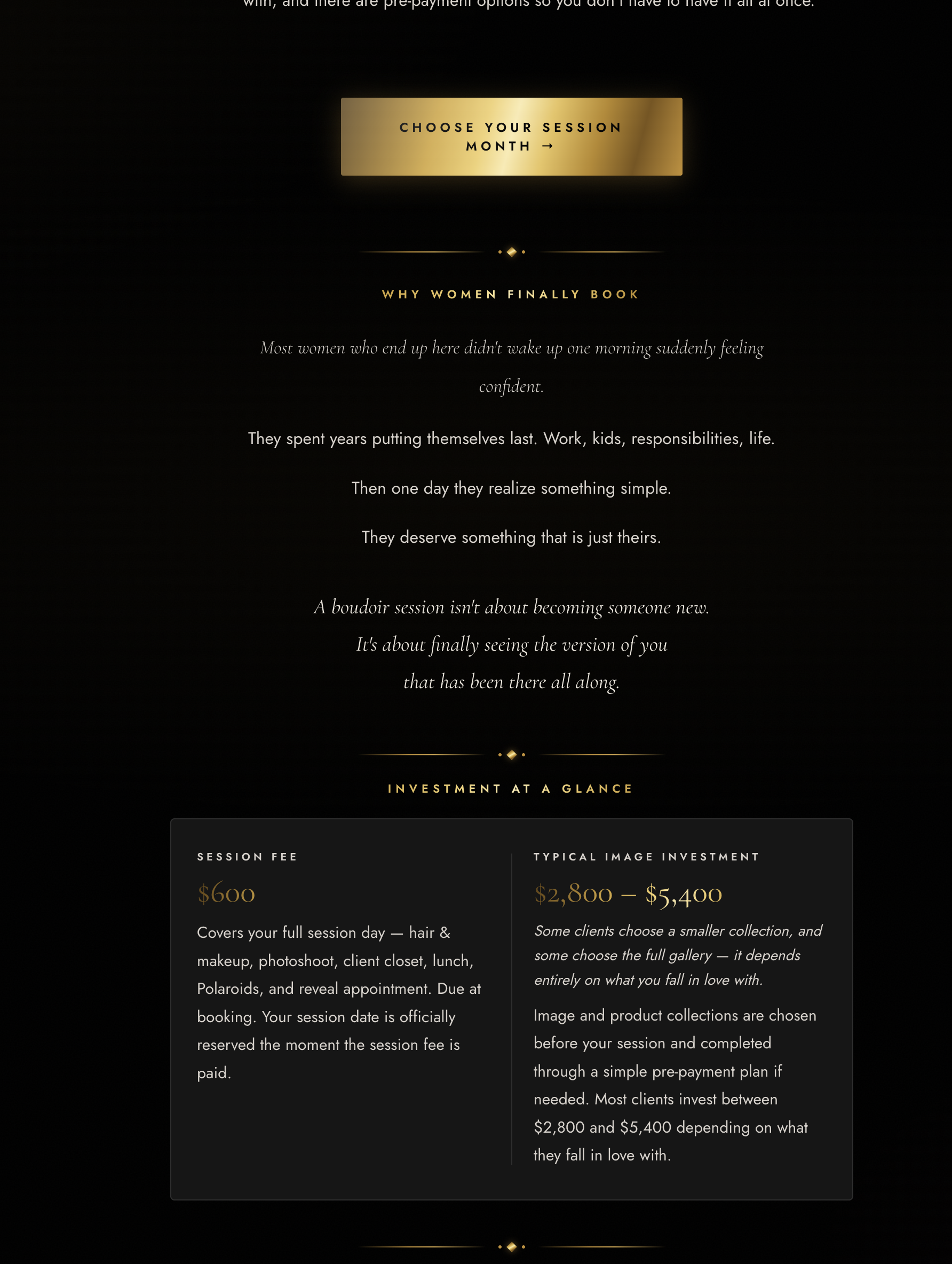Education page preview