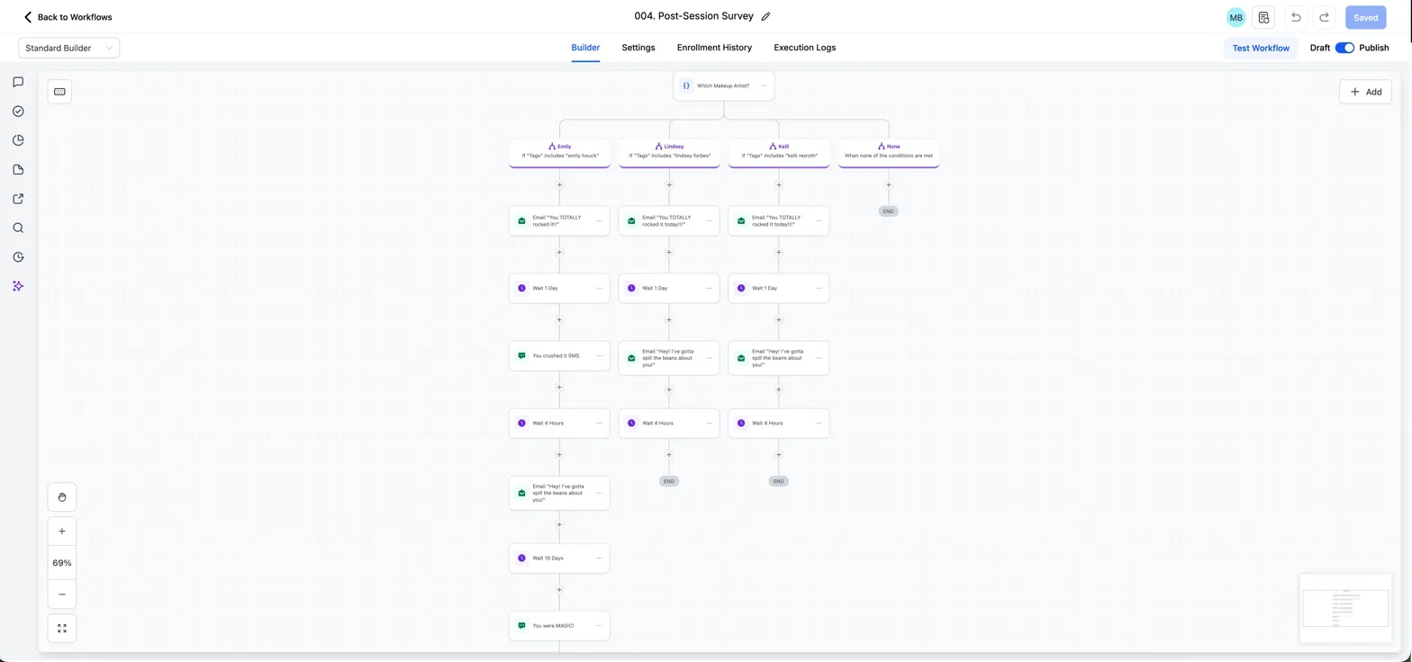 Workflow 009 in GoHighLevel