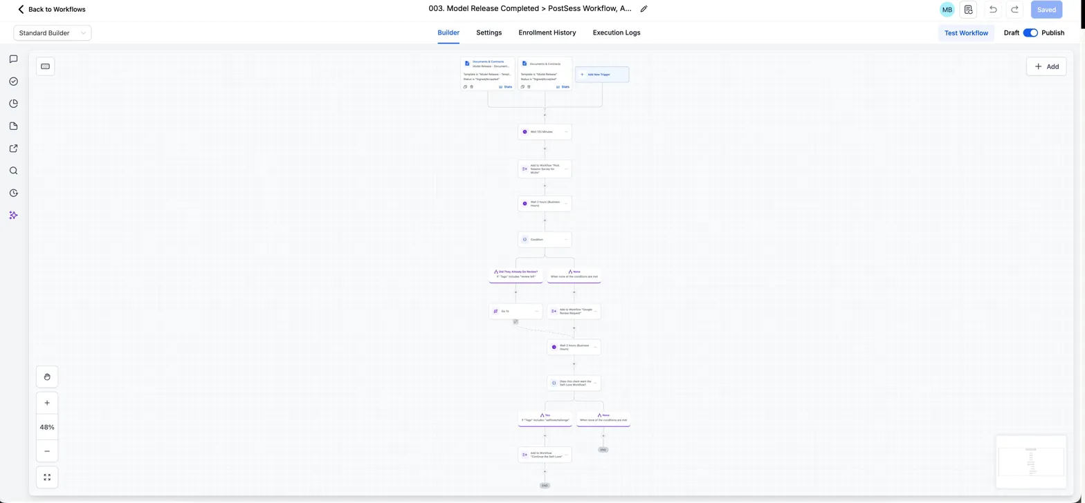 Workflow 008 in GoHighLevel