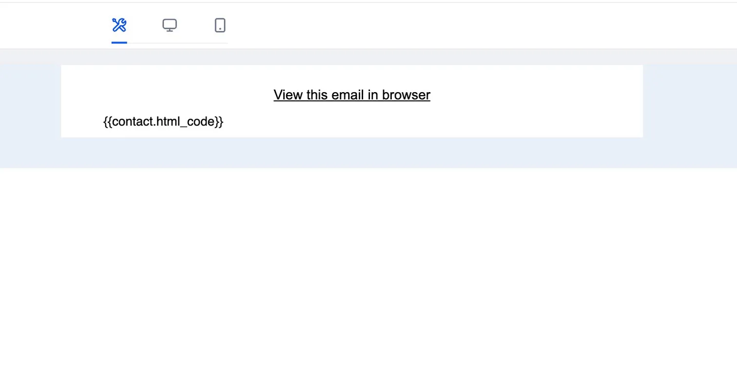 HTML Email Workflow Steps