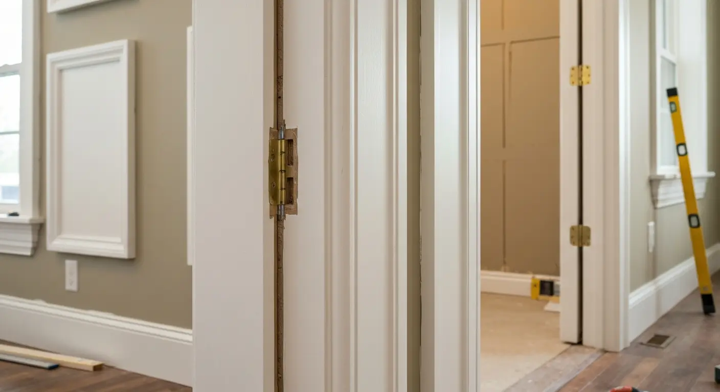 Door and window trim installation