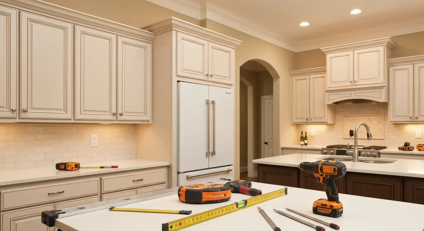 Custom kitchen cabinets
