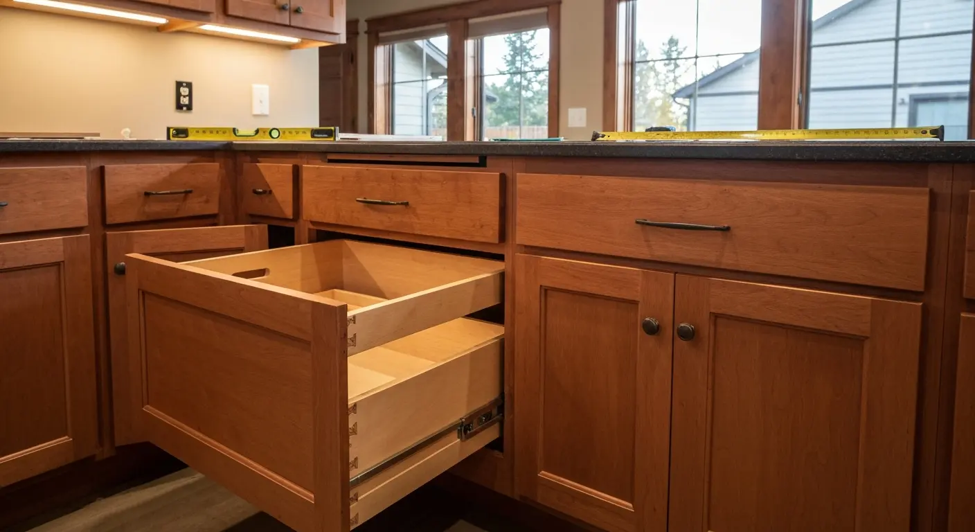 Custom kitchen cabinets