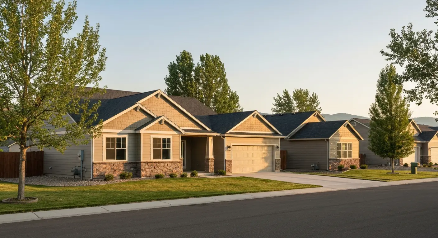 Residential neighborhoods in Payette