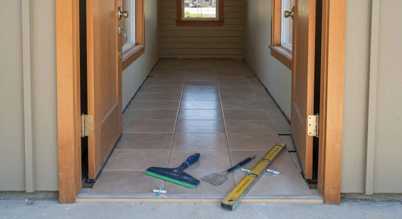 Entryway tile project