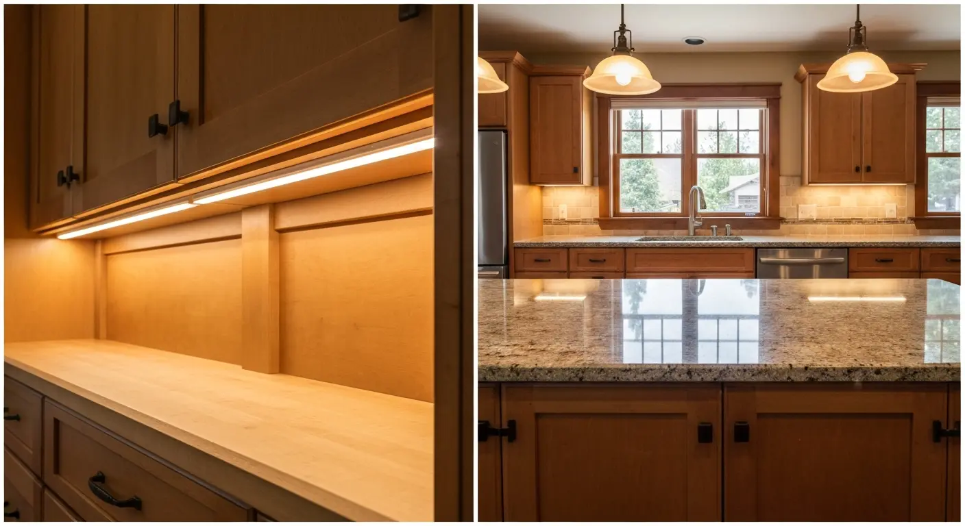 Kitchen lighting fixtures